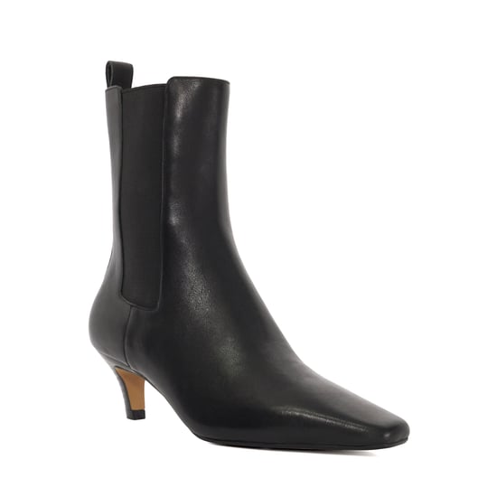 Dune Ladies Odele - Chiselled Toe Kitten Heel Chelsea Ankle Boots