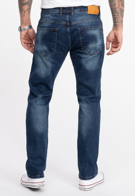 Rock Creek Jeans Straight Leg Blau - Image 3