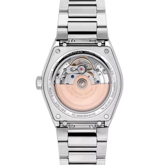 Frédérique Constant Highlife Heren Horloge Zilverkleurig FC-303BBG3NH6B - Image 4