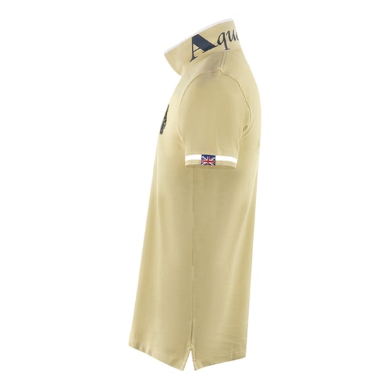 Aquascutum Tipped Aldis Beige Pikétröja - Image 3
