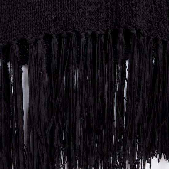 River Island Womens Knit Midi Dress Black Halter Neck