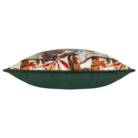 Wylder Tropics Kali Jungle Tigers Piped Feather Filled Cushion