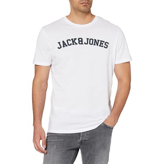 JACK&JONES Men's Logo casual t-shirt, crew neck, cotton, short sleeve