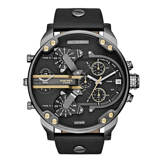 Diesel Mr. Daddy 2.0 Multifunctioneel Zwart Leer - Image 1