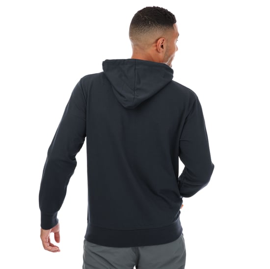 Men's Timberland Chest Logo Hoody in Navy