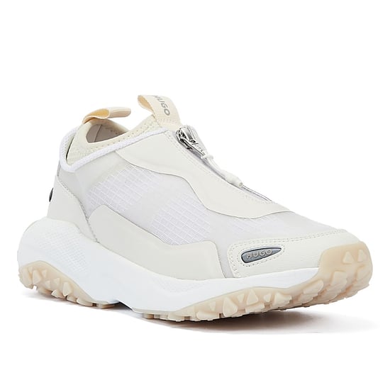 Hugo GO1ST Zip Women's White Trainers - Image 2