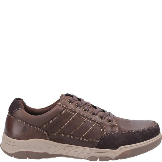 Hush Puppies Leren herenschoenen Finley (Koffie) - Image 3