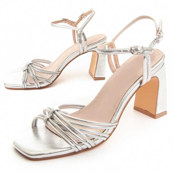 Montevita Heel Sandal Sanndal16 i Silver - Image 1