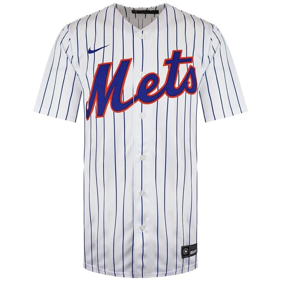 Nike MLB New York Mets Official Replica Mens White Home Jersey - Image 1