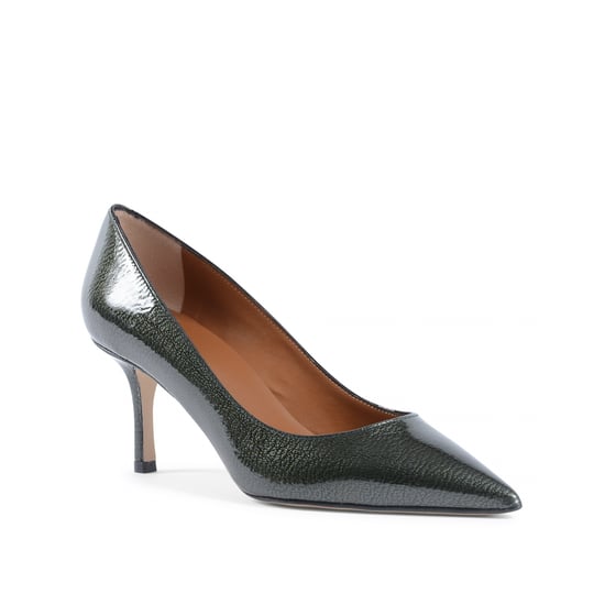 19V69 Italia Womens Pump Olive Green INES65 DARK OLIVE PATENT