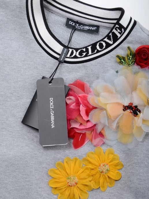 Dolce & Gabbana Kvinnors Blomtröja - Image 5