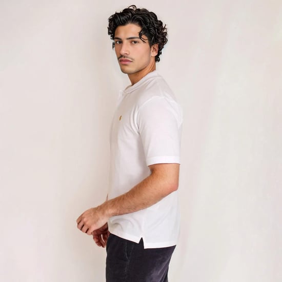 Cotton Pique Polo Shirt