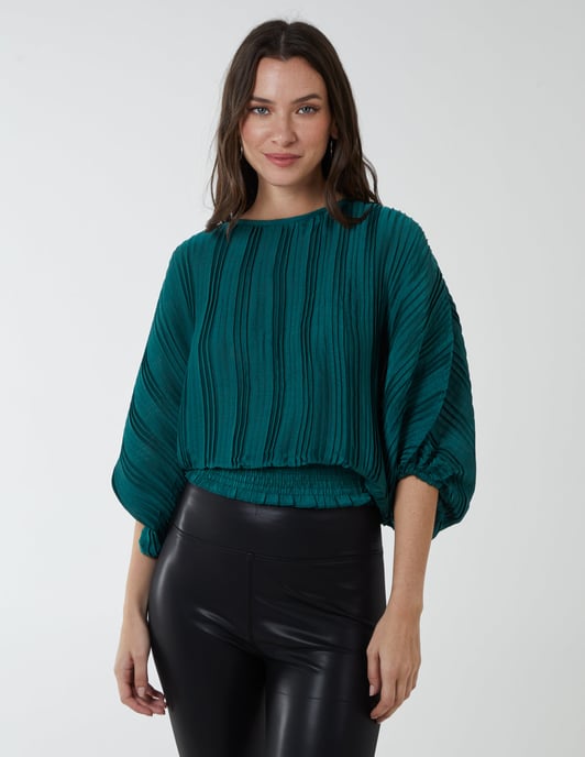 Oversized Batwing Top