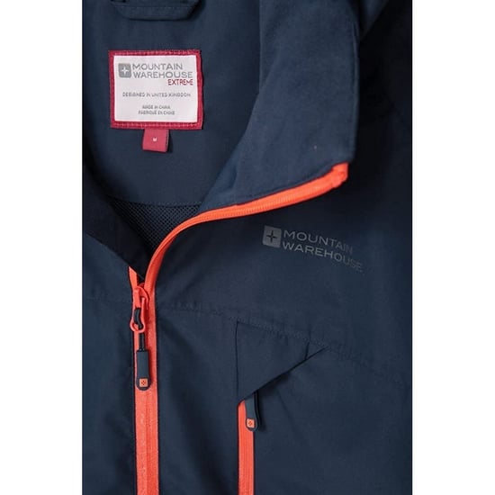 Mountain Warehouse Mens Brisk Extreme Waterproof Jacket (Navy)