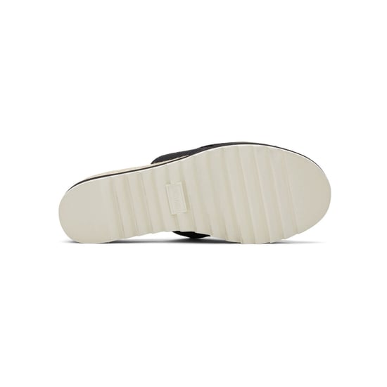 TOMS Diana Mule Polyester Vrouwen Zwart Wedges - Image 3