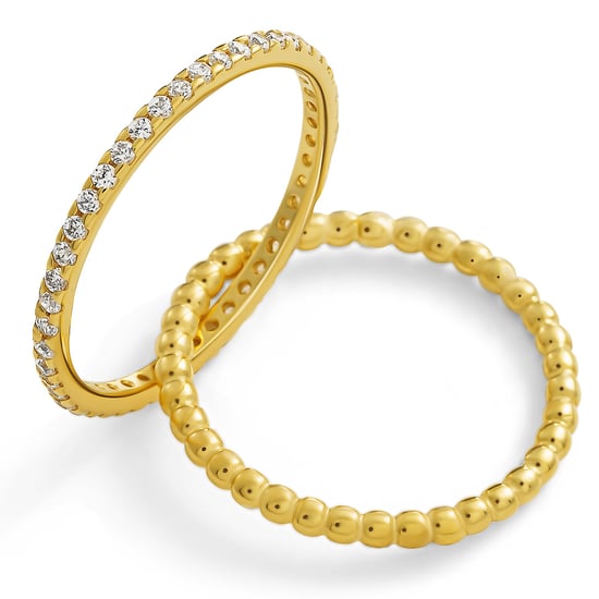 Orphelia 'Everest' Women's 925 Sterling Silver Ring - Gold ZR-7542/G