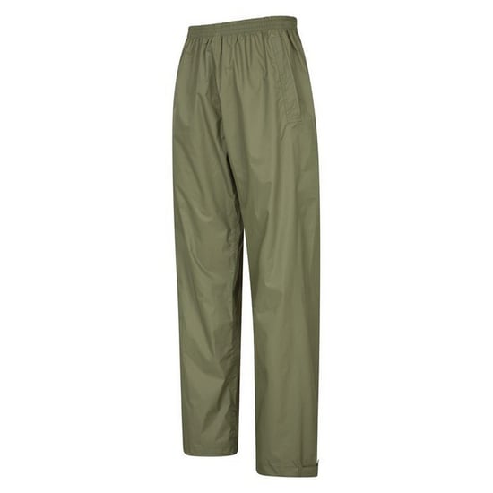 Mountain Warehouse Dam/Dotter Pakka Vattentäta Överdragsbyxor (Khaki) - Image 4