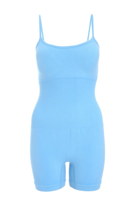 Blue Seamless Playsuit