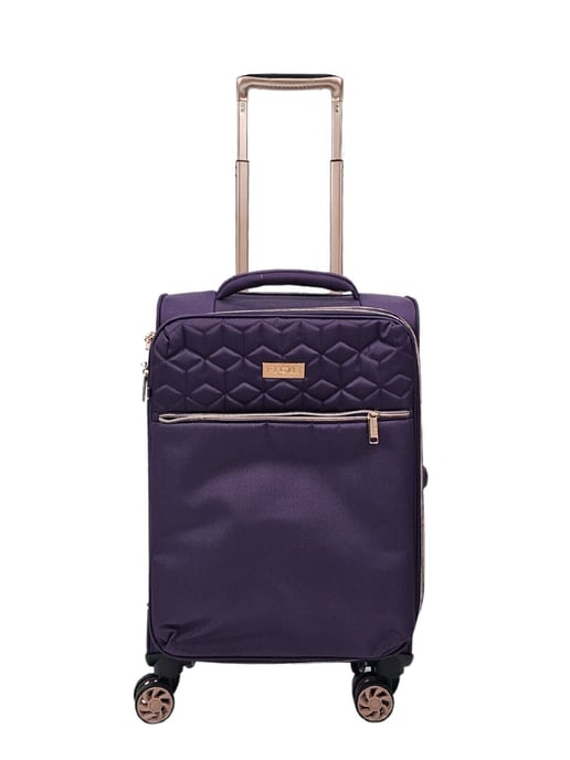 Cabin 4 Wheel Luggage Travel Soft Lightweight Bag