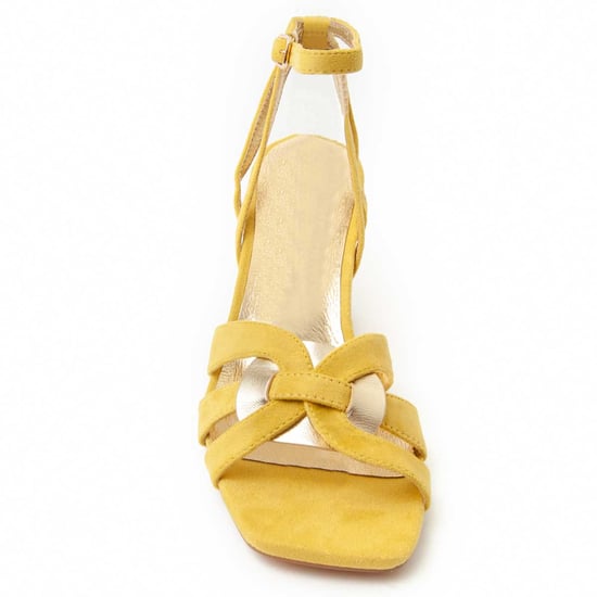 Montevita Heel Sandal Sanndal26 Yellow - Image 3
