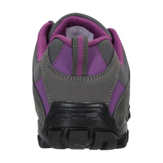 Mountain Warehouse Womens/Ladies Belfour Suede Waterproof Walking Shoes (Grey)