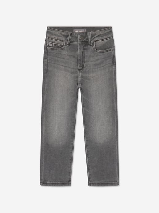 DL1961 Girls Chloe Skinny Fit Jeans in Grey