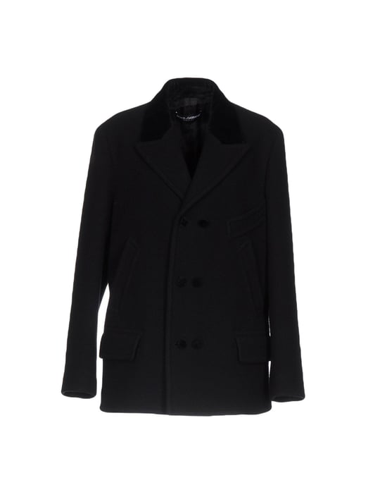 Dolce & Gabbana Black Wool Jacket