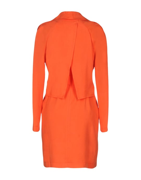 Pinko Orange Belted Jacket