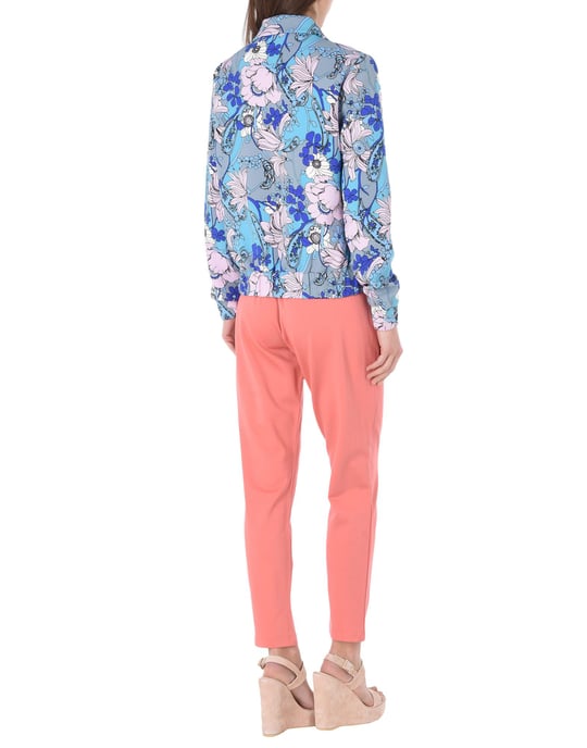 Essentiel Antwerp Turquoise Floral Design Jacket
