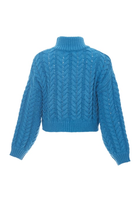 Mymo Jumper Dames turkoois - Image 2