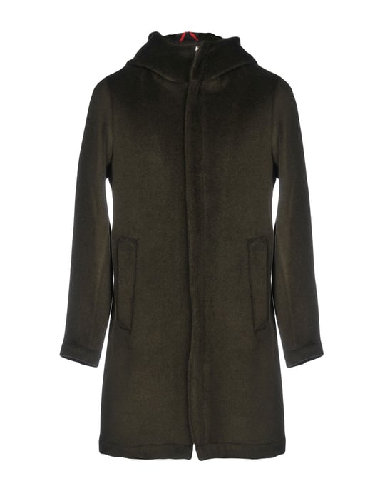 COATS & JACKETS Man Kired Dark green Cotton