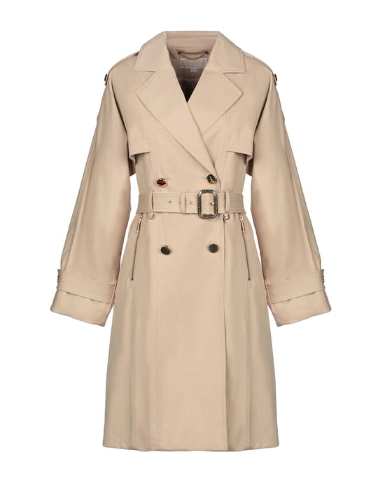 Coat & Jackets Michael Michael Kors Beige Women's Cotton