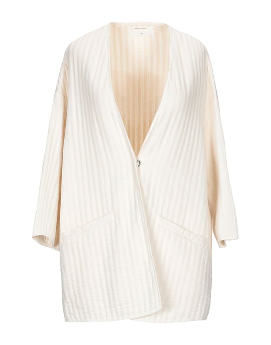 Coat & Jackets Pomand�Re Ivory Women's Cotton