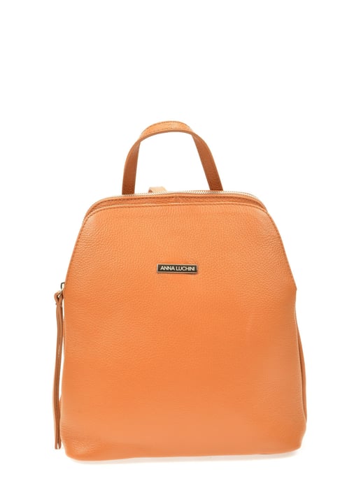 Anna Luchini SS22 AL 1512 Brown Leather Bag - Image 1
