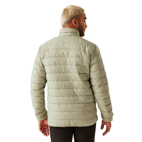 Regatta Mens Marizion Padded Jacket (Abbeystone/Nephrite Green)