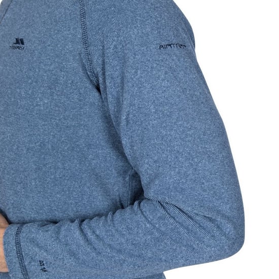 Trespass Mens Keynote Anti Pilling 1/4 Zip Fleece Top
