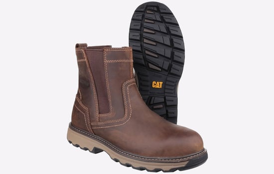 Caterpillar Pelton Leren Veiligheidslaarzen Heren - Image 4