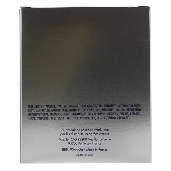 Azzaro Chrome Eau de Toilette 30ml Spray
