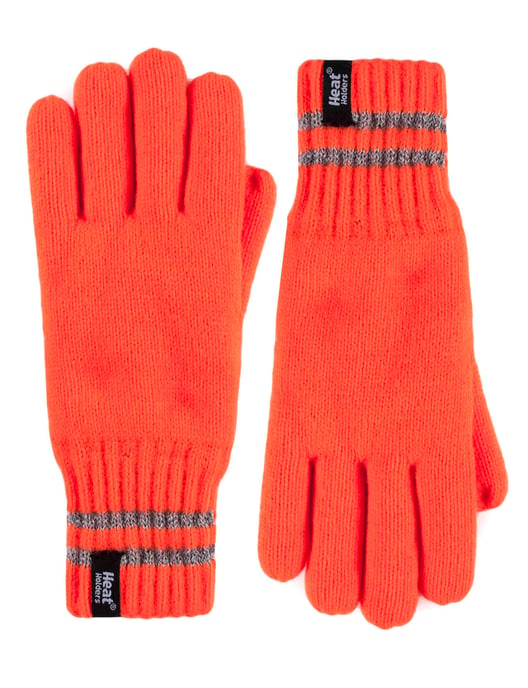 Heat Holders - Hi-Vis reflecterende handschoenen voor heren - Hoi Vis Oranje - Image 1