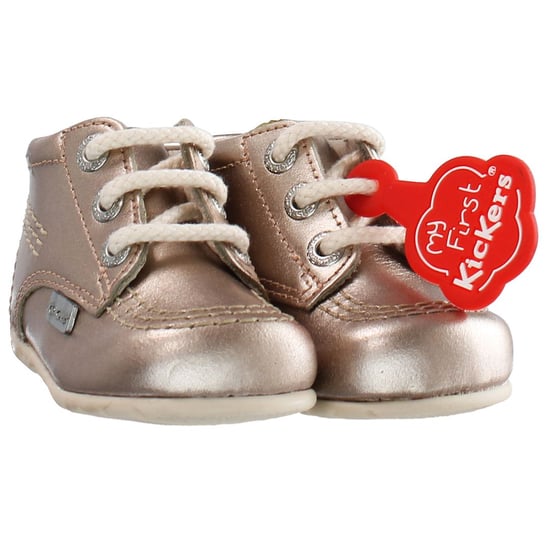 Kickers Hi B Core Kinder Roze Laarzen - Image 2