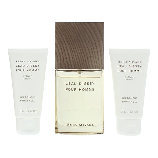 Issey Miyake L'eau D'issey Pour Homme Vétiver Eau de Toilette 50ml Gift Set