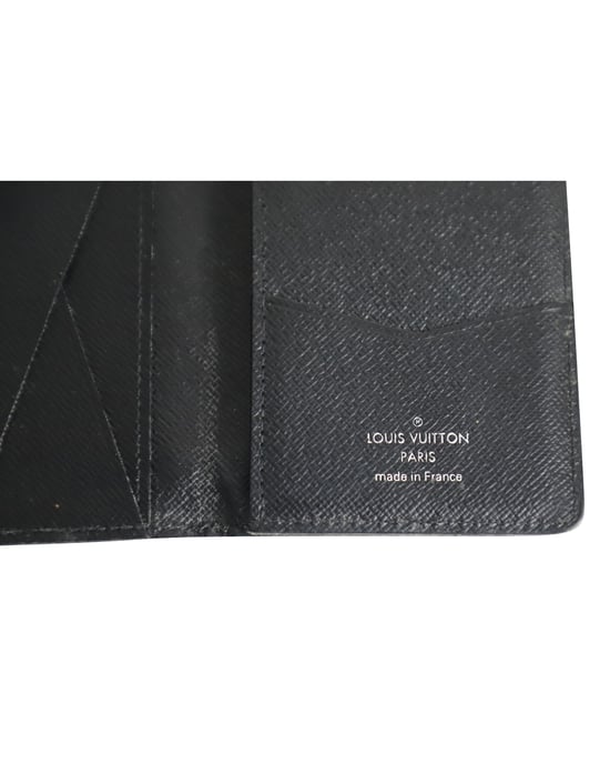 Louis Vuitton Pocket Organizer in Zwart Leer - Image 4