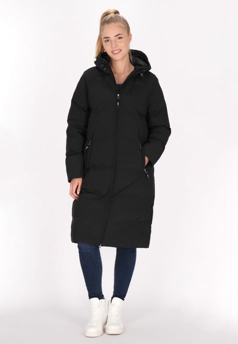 Schmuddelwedda Winterjas Dames zwart - Image 3