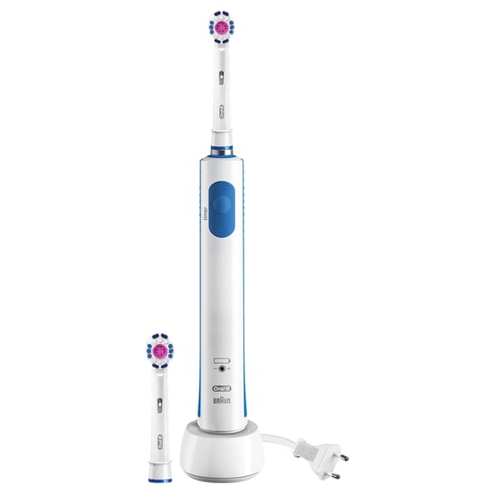Oral B Pro 570 3D White Pink Limited Edition Brush and Refill Head