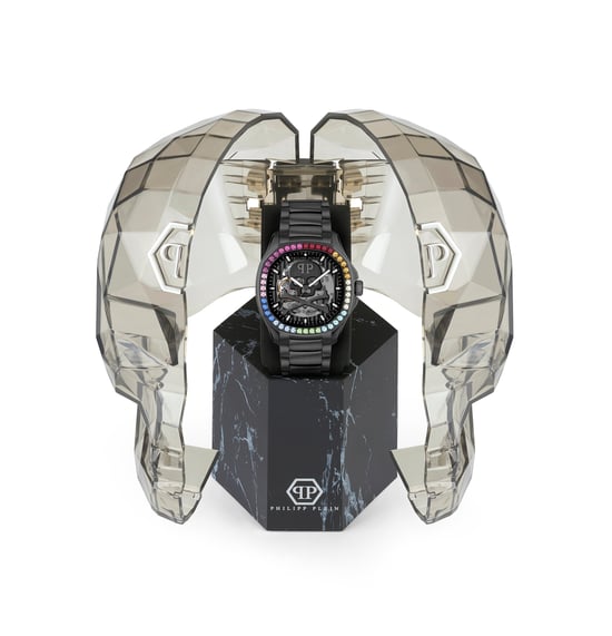 Philipp Plein $keleton $pectre Men's Black Watch PWRAA0823