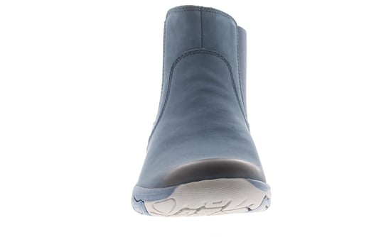 Free Spirit Womens Boots Ankle Preta Leather Slip On navy
