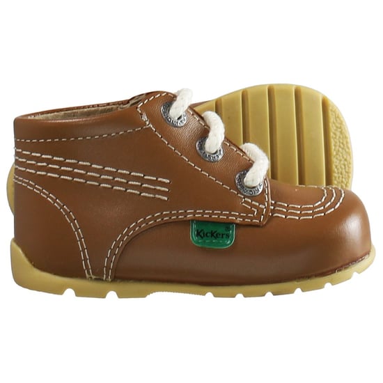 Kickers My First Kids Brown Shoes - Image 4