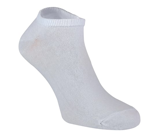 Sock Snob - 12 Pair Multipack Kids Quarter Trainer Socks - White - Image 2