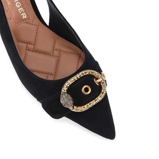 Kurt Geiger London Suede Kgl Mayfair Sling Sm Egl Heels