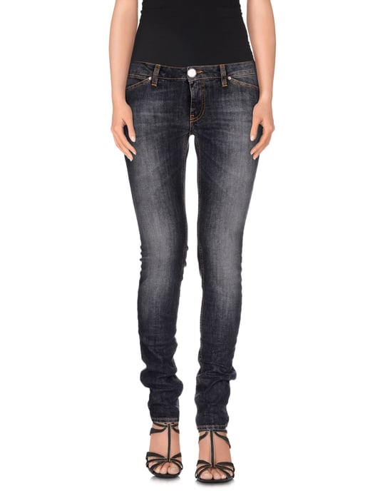 Pinko Black Cotton Skinny Jeans